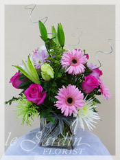 Colors of Love - Cube Flower Arrangement