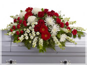 Casket Spray Flower Arrangement