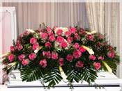 Casket Spray Flower Arrangement